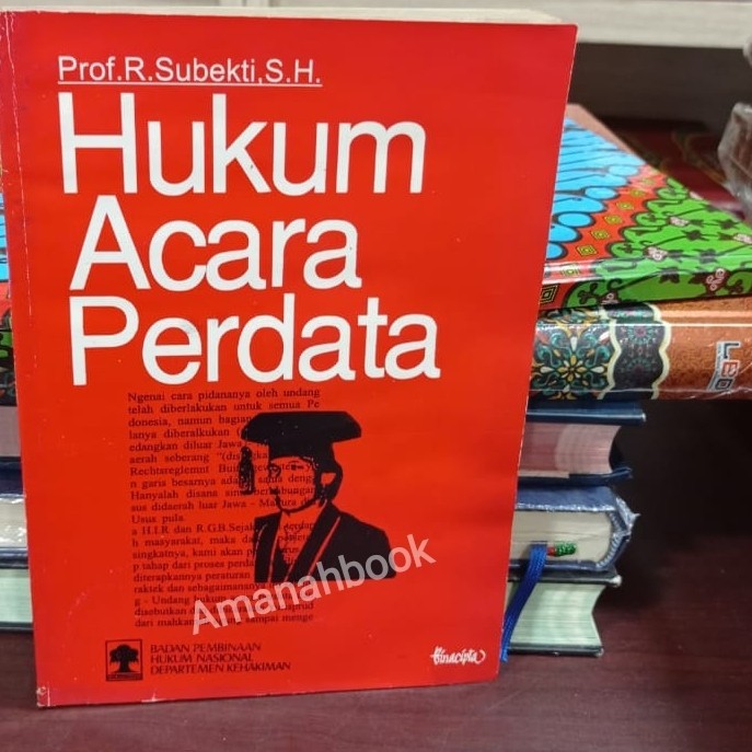 Buku Hukum Acara Perdata R Subekti Original