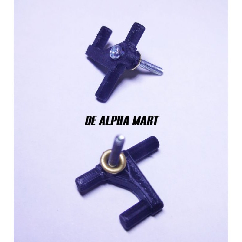 PLASTIC STEERING KNUCKLE MINI RC MOBIL STEERING CUP MAINAN RC BELOKAN MOBIL REMOTE CONTROL