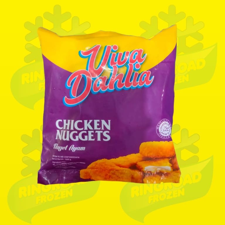 

VIVA DAHLIA CHICKEN NUGGETS 500 GR - NAGET AYAM PILIHAN