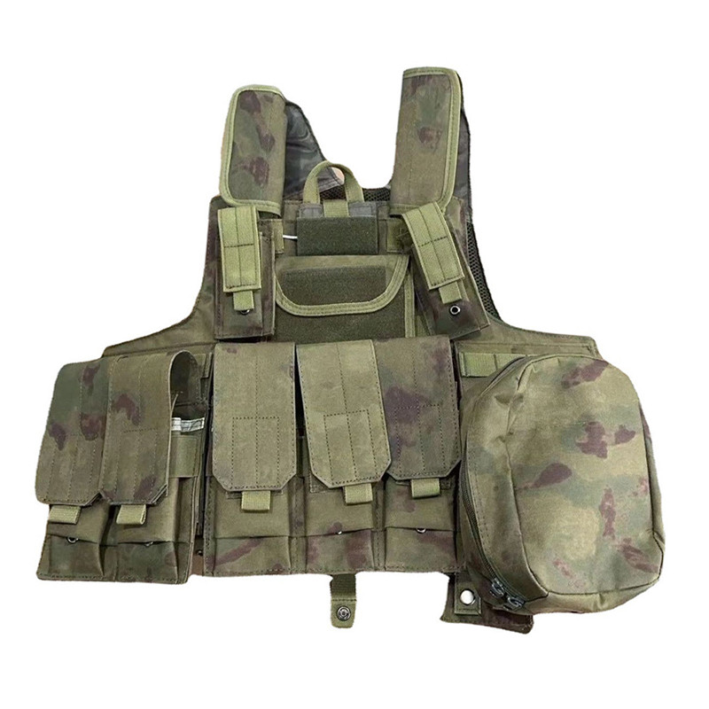 Camo Tactical CIRAS Vest Mens Military Hunting Vest Field Battle Airsoft Molle Waistcoat Combat Assa