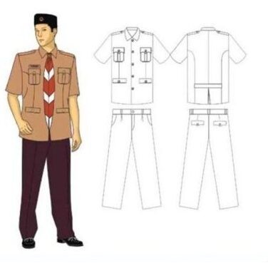 SETELAN SERAGAM PRAMUKA PEMBINA LAKI LAKI / SERAGAM PRAMUKA GURU / SERAGAM PRAMUKA PNS / PEMBINA RAP