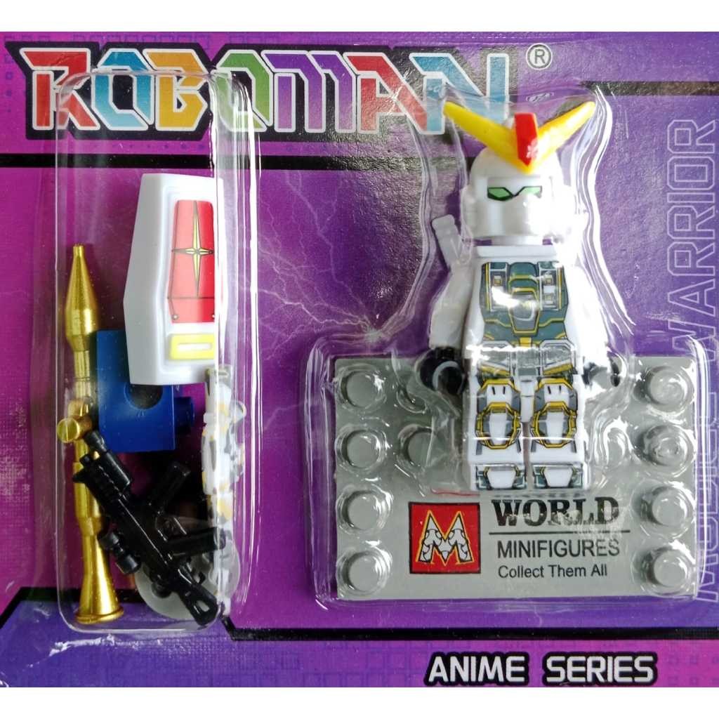 MAINAN L3GO ROBOT GUNDAM / MAINAN EDUKASI ROBOT GUNDAM / MAINAN FIGURE GUNDAM