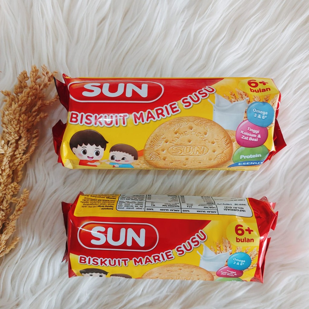 

Sun Biskuit Marie Susu 6 bulan +