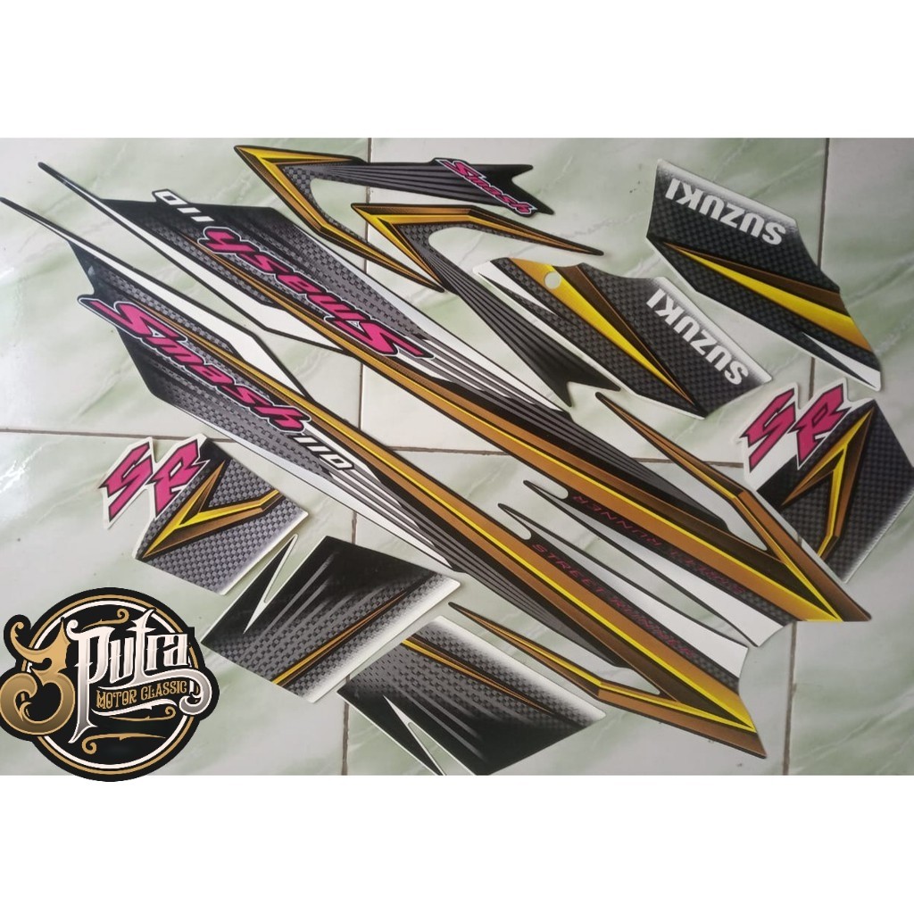 stiker striping suzuki smash sr 110 2008