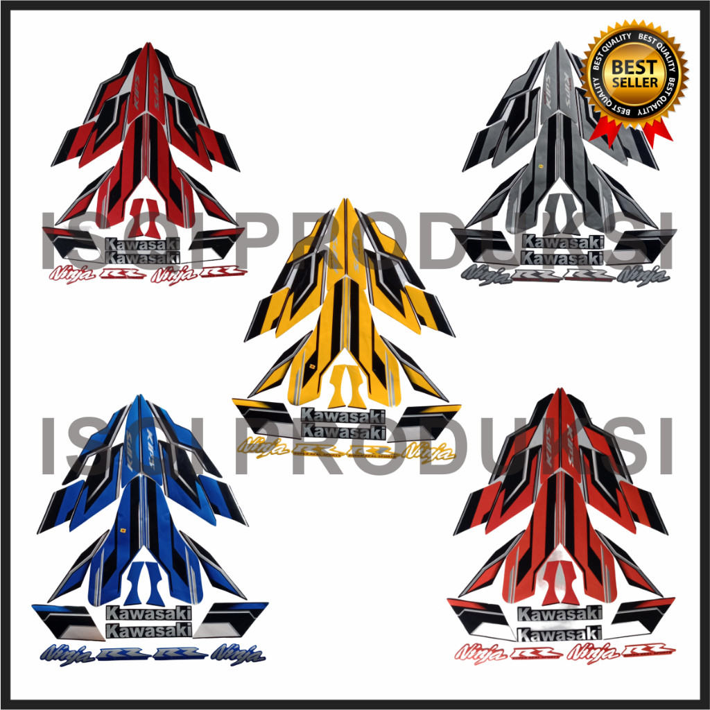 STIKER STRIPING LIS LES BODY KAWASAKI NINJA RR SE 2015 STIKER NINJA RR SE 2015