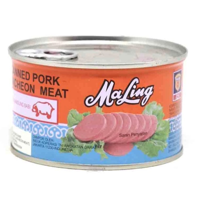 

Maling TTS Ham Babi 397 Gr Luncheon Pork Meat Daging Canned Ma Ling