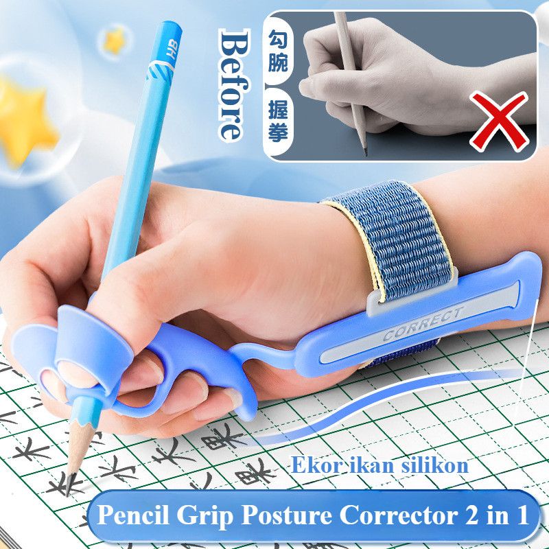 

Alat Bantu Tulis Anak / pencil Grip Posture Corrector / Writing Grip Pencil Holder/alat Bantu Anakbelajar Menulis