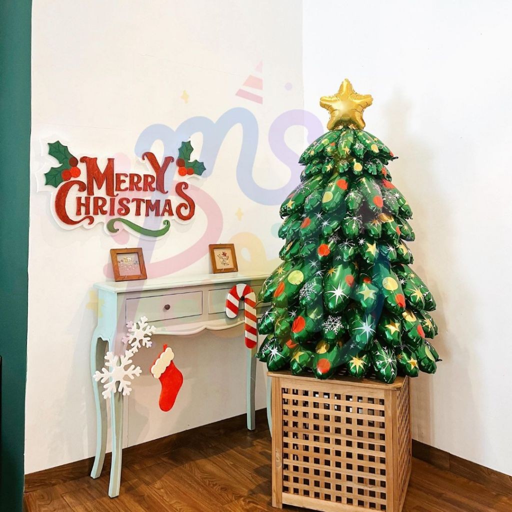 12.12 BIG SALE MS.PARTY BALON FOIL POHON / BALON FOIL / BALON NATAL / DEKORASI NATAL / POHON NATAL 4