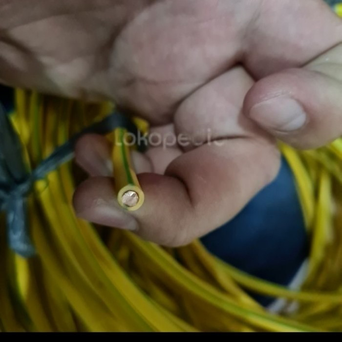Kabel Ground NYA 4 4mm Meteran Eceran Grounding Tunggal