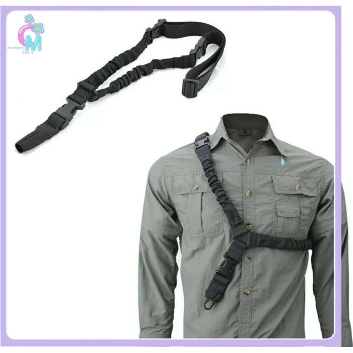 

- LIQUE Tali Sandang Senapan Senjata Sling Strap Gun Rope Adjustable - L98 -