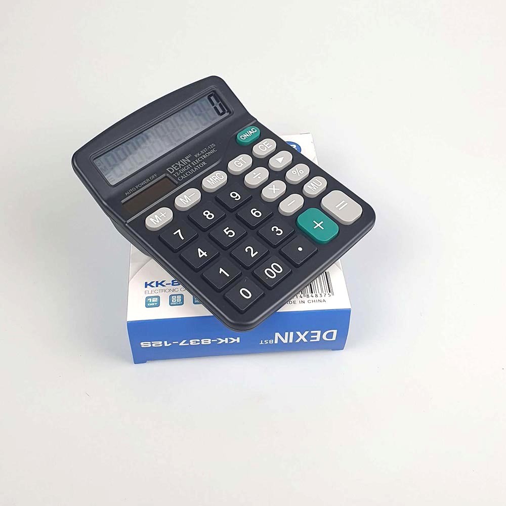 

(OSWIN SHOP) SANJI DEXIN KALKULATOR ELEKTRONIK SOLAR CALCULATOR 12 DIGIT