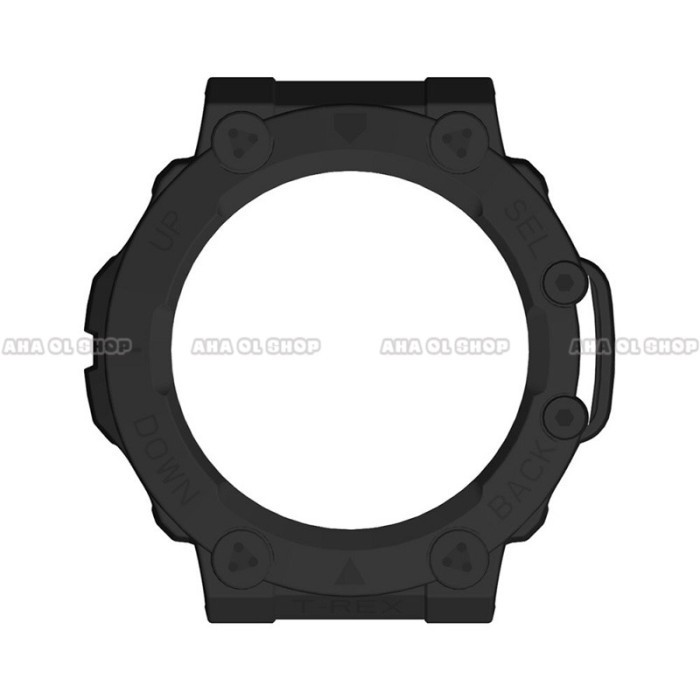 Hard Case Cover Amazfit T-Rex 2 Trex 2 Trex2 T Rex 2 Bumper - Hitam