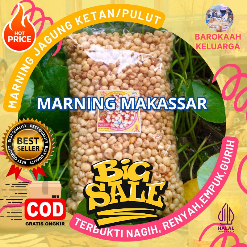 

Makaroni Marning Jagung Sultan Super EMPUK/Marning Jagung Milenial /Marning JagungTerbukti Super Empuk Renyah Gurih Setengah Kg Kilogram (500gr) Gurih Asin Super PREMIUMm