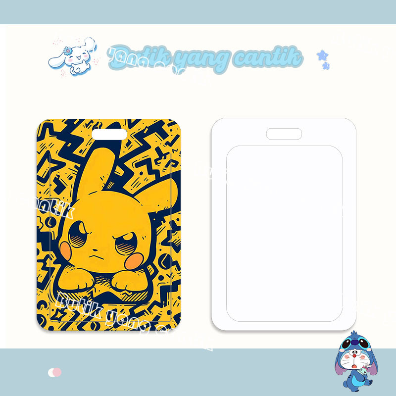 

ID CARD HOLDER,Tempat Kartu Pikachu Kartun, Cocok untuk Kantor/Sekolah, Kartu Pelajar/Kartu Angkutan, Kartu Akses, KTP, Flazz, Kartu Kredit Elektronik dan Uang Elektronik.