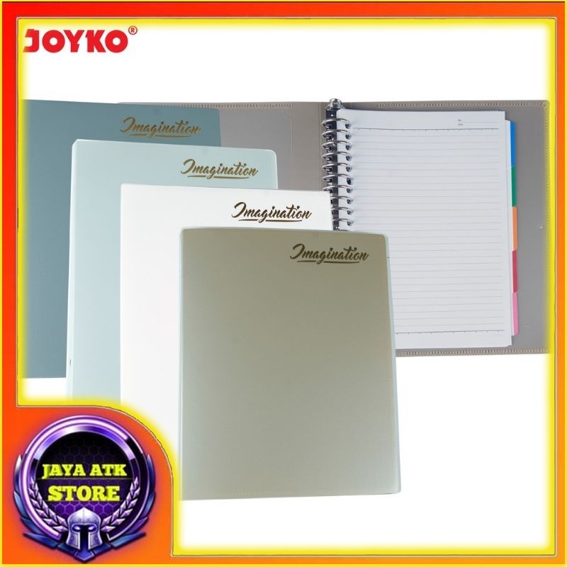 

Binder Note A5 TSPL - 507 Dan 508 Polos Dan Imagination 20 Ring