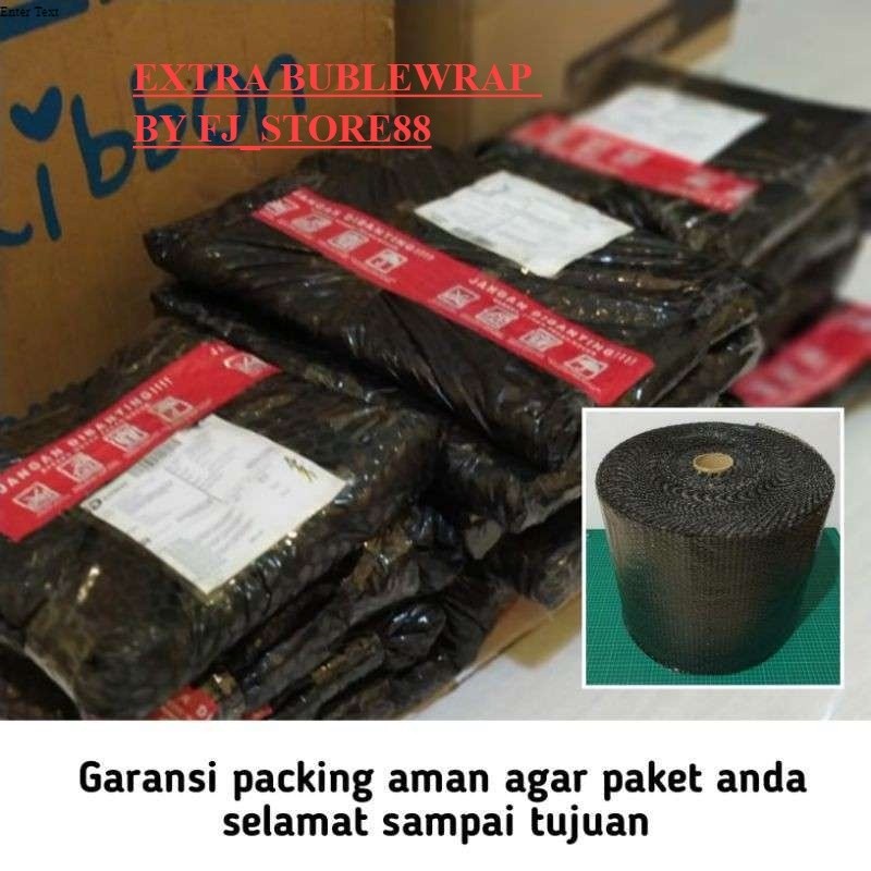 

TAMBAHAN EXTRA BUBBLE WRAP UNTUK KEAMANAN BARANG ANDA