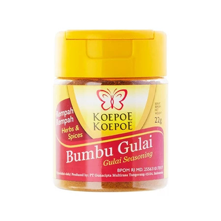 

KOEPOE-KOEPOE BUMBU GULAI BUBUK 22GR | BUMBU DAPUR BAHAN MAKANAN