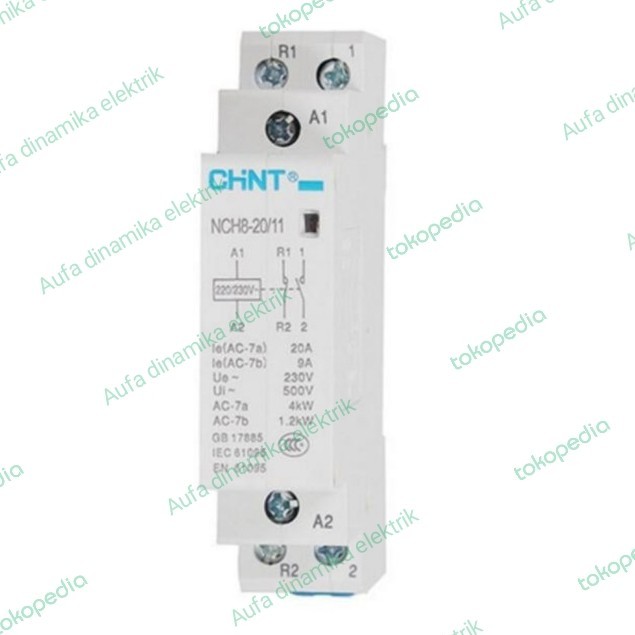 D90 NCH8-20/11 Kontaktor / Contactor Modular Din Rail Chint