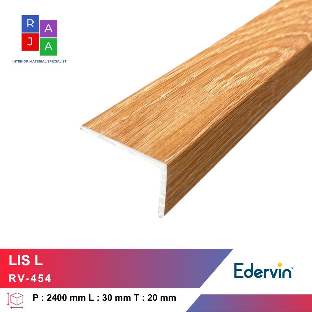 L-Trim 30 SPC  - Lis Siku L Tangga PVC Lis Parkit Lantai Laminate Flooring Edervin
