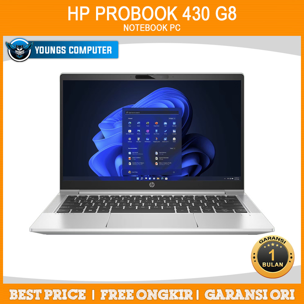 Laptop HP PROBOOK 430 G8 Intel Core i3 gen 11th 8GB 128GB 13.3" Slim