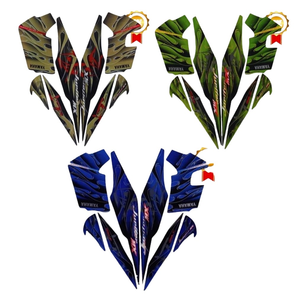 Stiker Striping Motor Yamaha Jupiter MX 2008 Lis Les Body Jupiter MX 2008 Terbaik