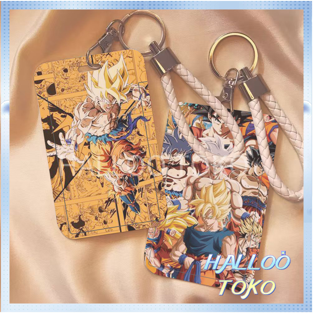 

ID CARD HOLDER MOTIF KAWAII TEMPAT KARTU PHOTOCARD PHOTO CARD Pelindung + Tali,Karakter - karakter dalam pertempuran tujuh Bola Naga