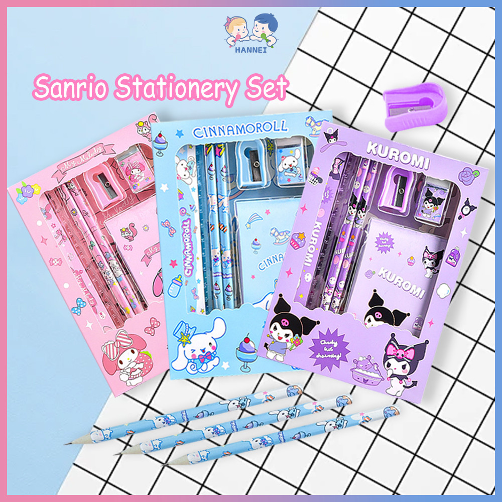 

Hannei Alat Tulis Set Anak Kotak Pensil Anak Set Lucu Stationery Untuk Hadiah Anak Sekolah
