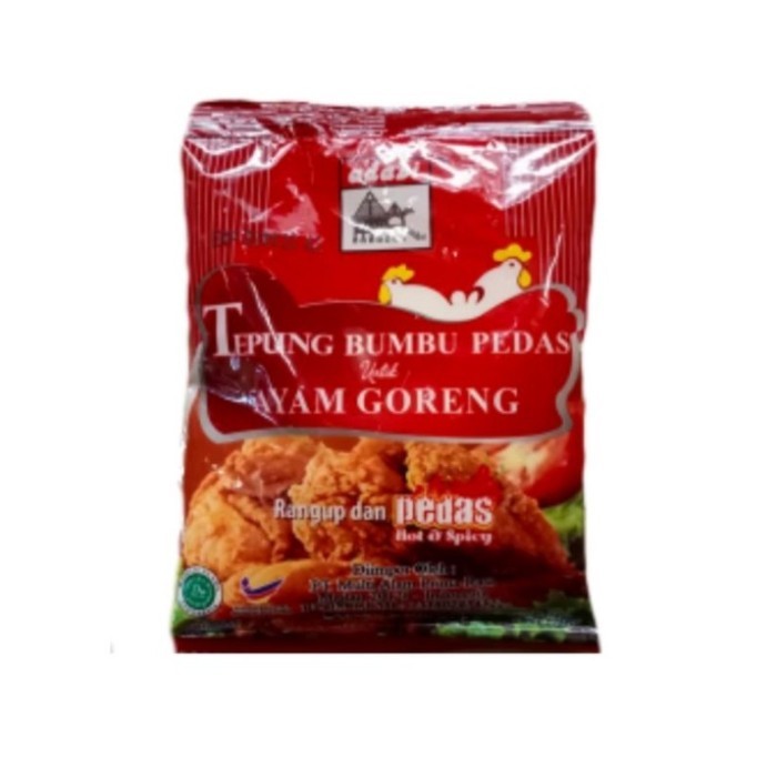 

NEW ITEM ADABI TEPUNG BUMBU PEDAS AYAM GORENG 80G BAHAN MASAK