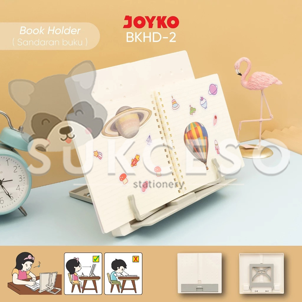 

JOYKO Book Holder BKHD-2 Sandaran Buku Murah