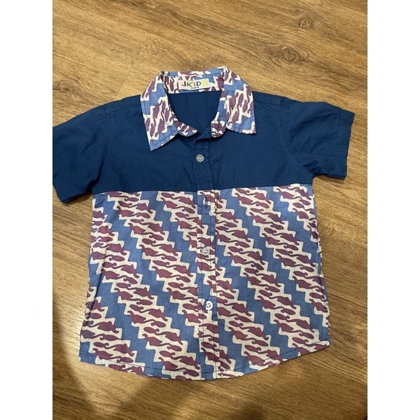(preloved) batik Anak laki2 (4y)