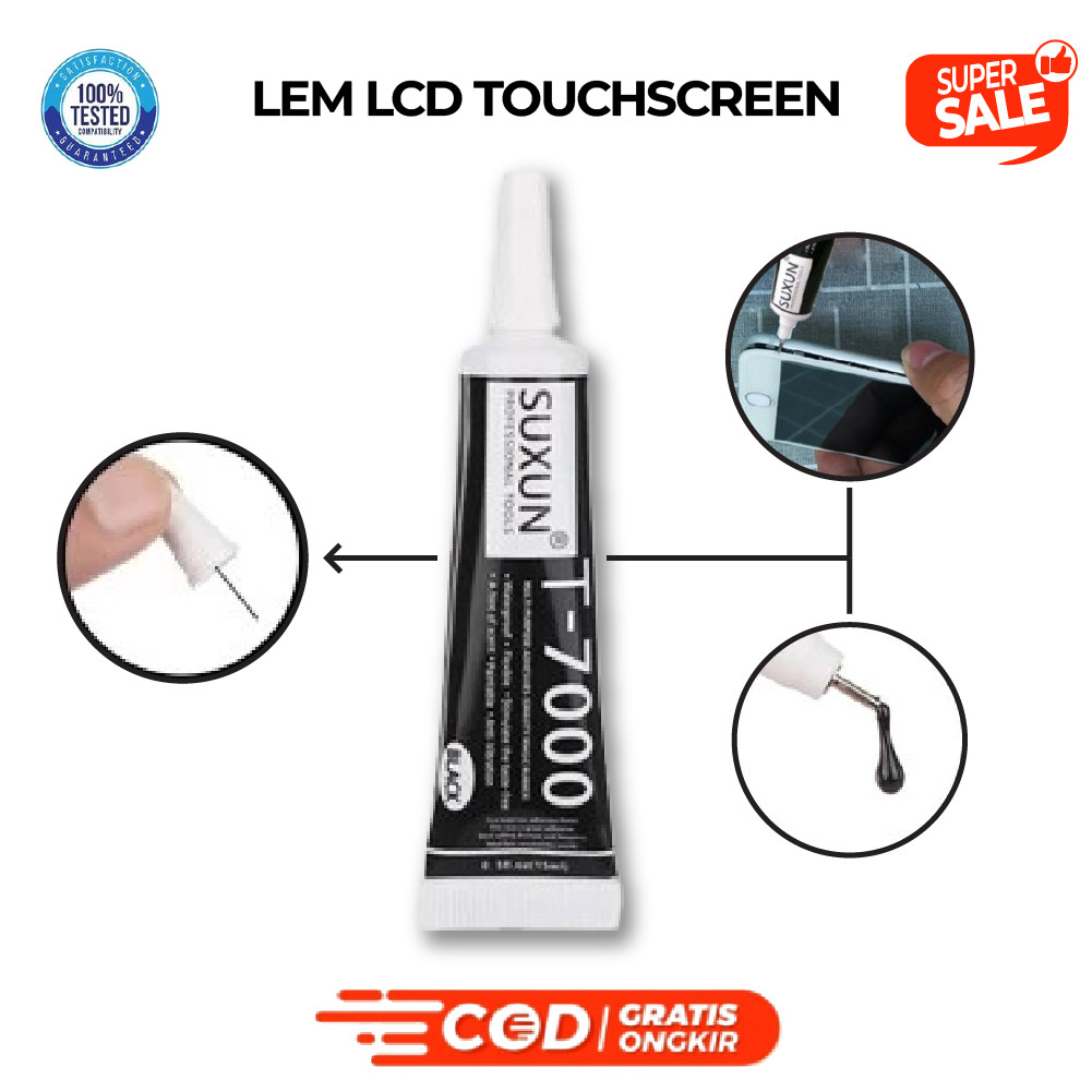 

LEM LCD TOUCHSCREEN / LEM SUXUN T-7000 15ML MULTI PURPOSE ADHESIVE PREMIUM STOCK