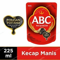 

kimoura shop-ABC Kecap Manis Refil kemasan pouch / praktis 225ml halal murah grosir-undefined