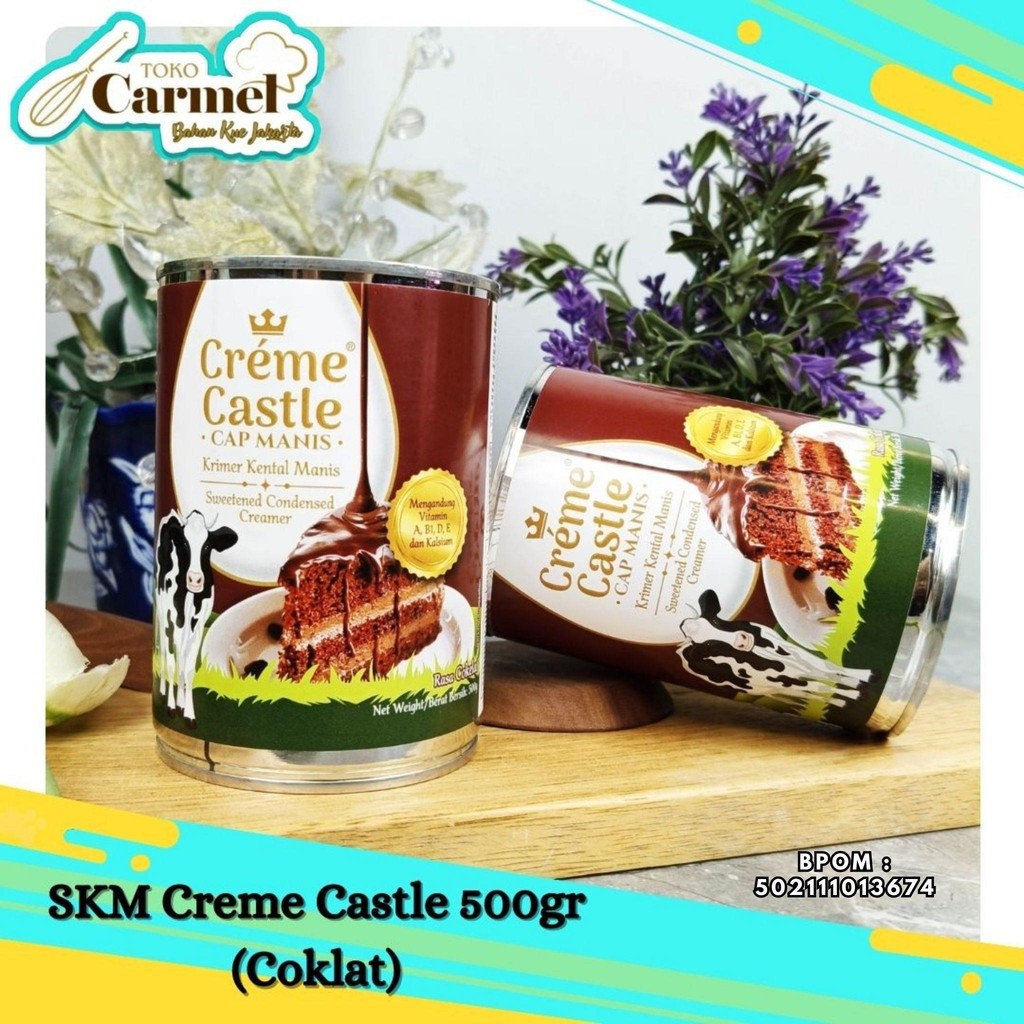 

Creme Castle Krimer Kental Manis - SKM - 500gr Choco White
