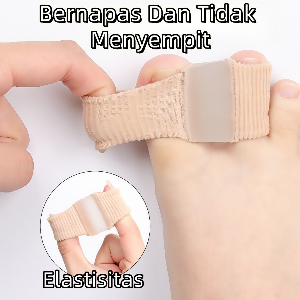 [NEW] Koreksi Tulang Jempol Kaki / Pemisah Jari Kaki Silikon / Korektor Bunion / Pelindung Penyangga