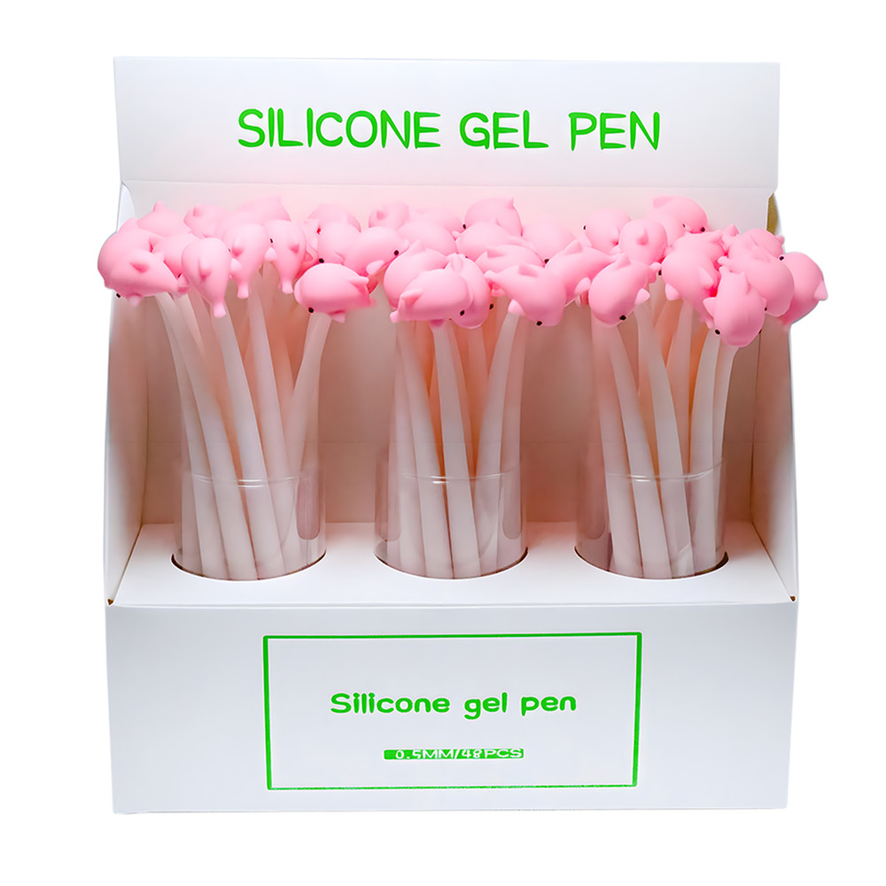 

Kawaii Funny Writing Gel Ink Pen Cute Dolphin Animal Pens Cool Fancy Journal Ballpoint Girl Kids Children Aesthetic Stationery