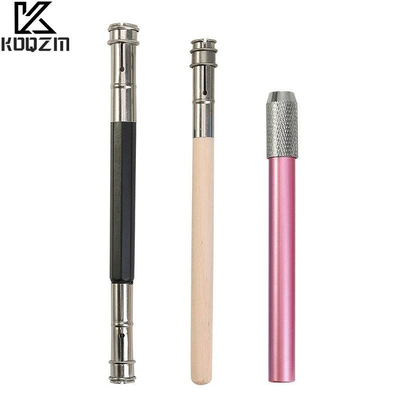 

1/5/10pcs Metal Short Pen Extender Sketch Charcoal Extender Pen Holder Extension Rod