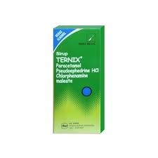 banda aceh TERNIX PLUS Syrup 60ml-Ternik Plus Sirup Obat Batuk Alergi/Flu/Pilek/Panas Demam/Hidung T