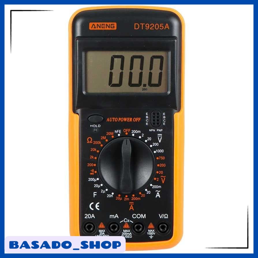 ANENG Digital Multimeter Voltage Tester - DT9205A