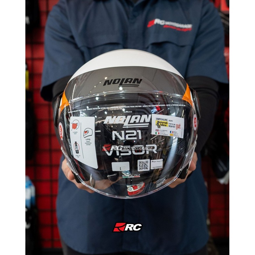 Helm Motor Half Face - Nolan N21 Visor Onirico 346 Original
