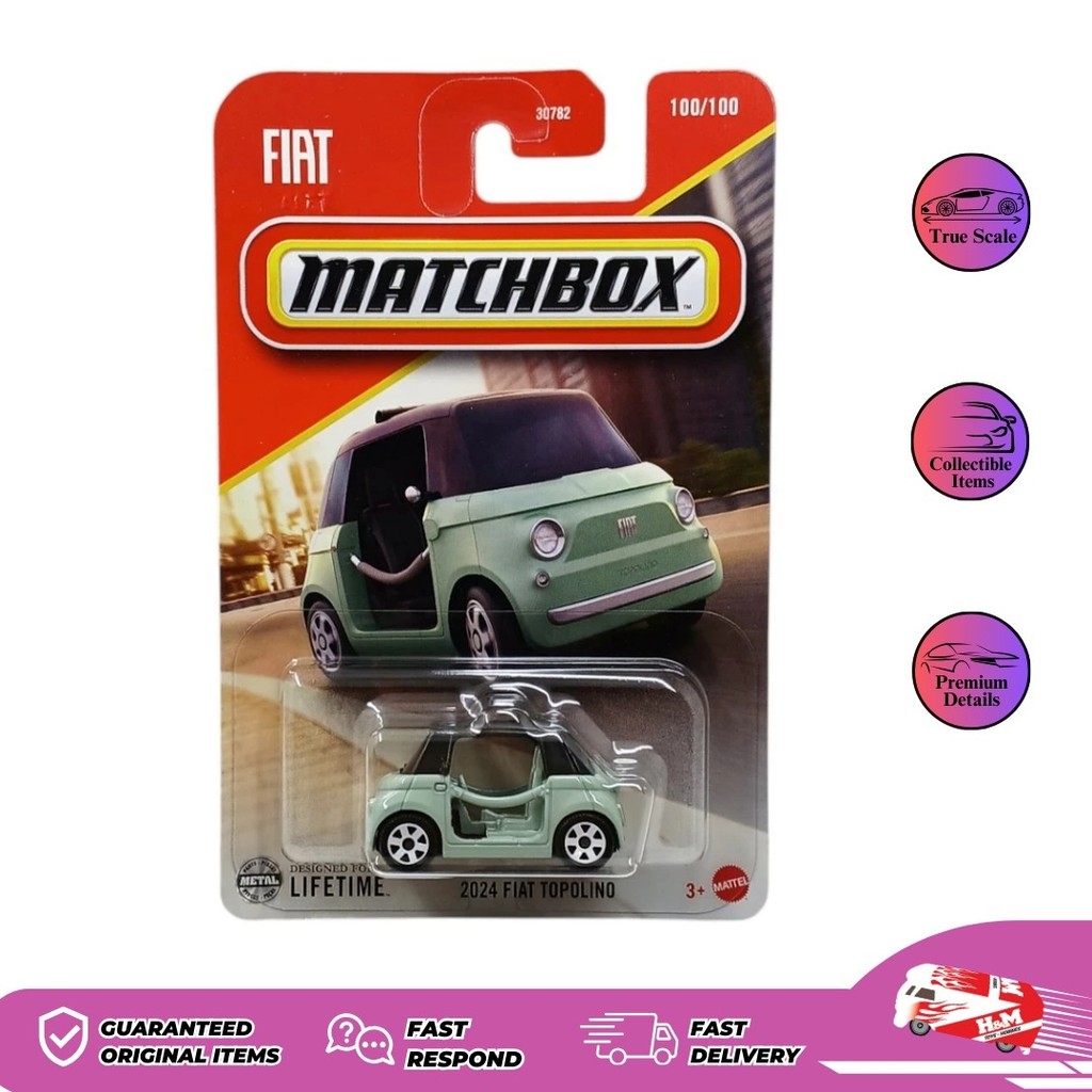 Matchbox 2024 Fiat Topolino - 93BA