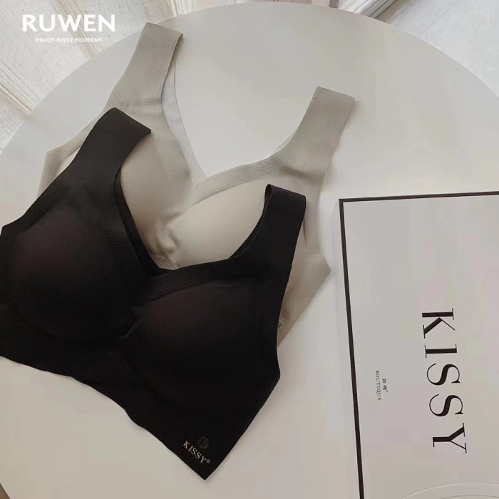 Kissy Bra / Set Pakaian Dalam Wanita - Vest Abu, XXL