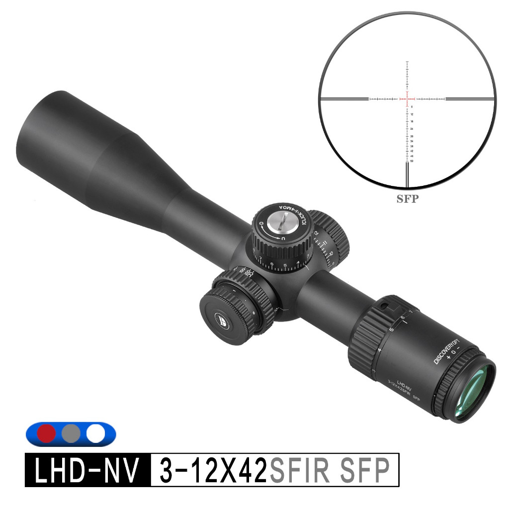 Teleskop Discovery  LHD-NV 3-12X42SFIR SFP Telescope LHD NV 3-12x42 SFIR SFP