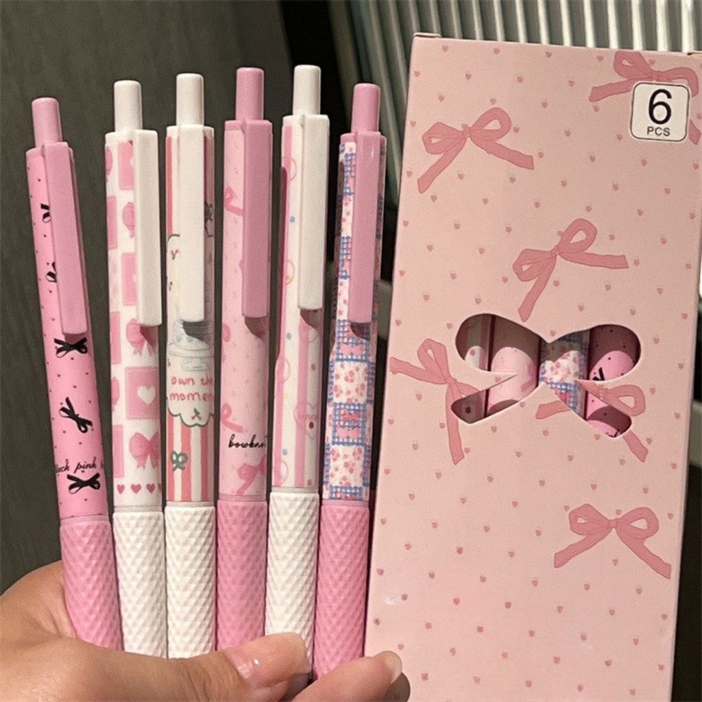 

[doodledreams] Pulpen PITA 1 SET Isi 6 PCS / Cute Pen / Bolpen Tinta Lucu / Alat Tulis Sekolah