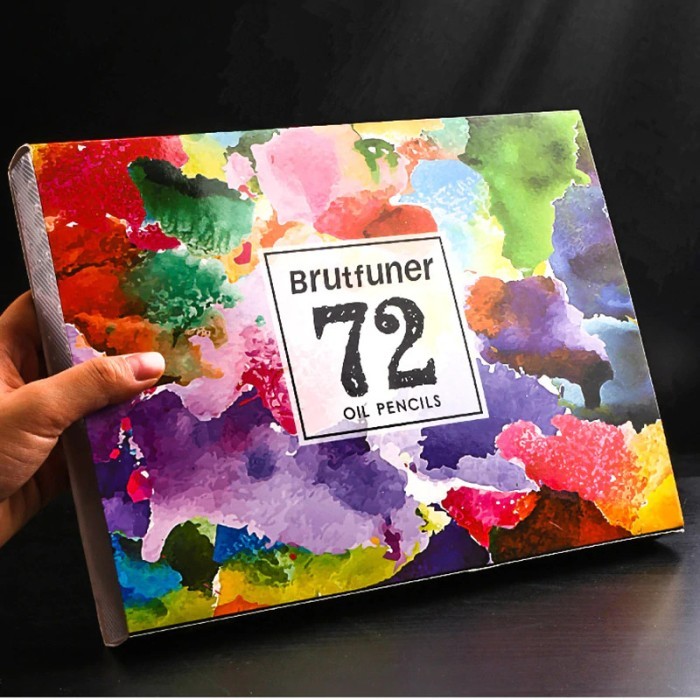 

BEST PRODUCT!!! Pensil Warna Brutfuner Painting Oil Pencil Artist Color Pencils Set 72