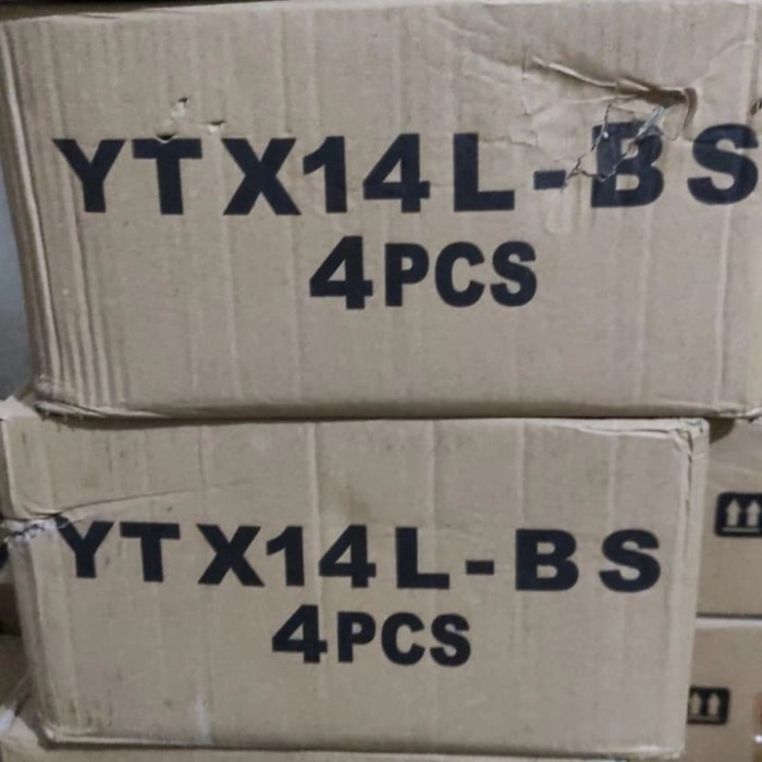 Aki kering TOYO YTX14 - BS / YTX14L - BS Motor Gede