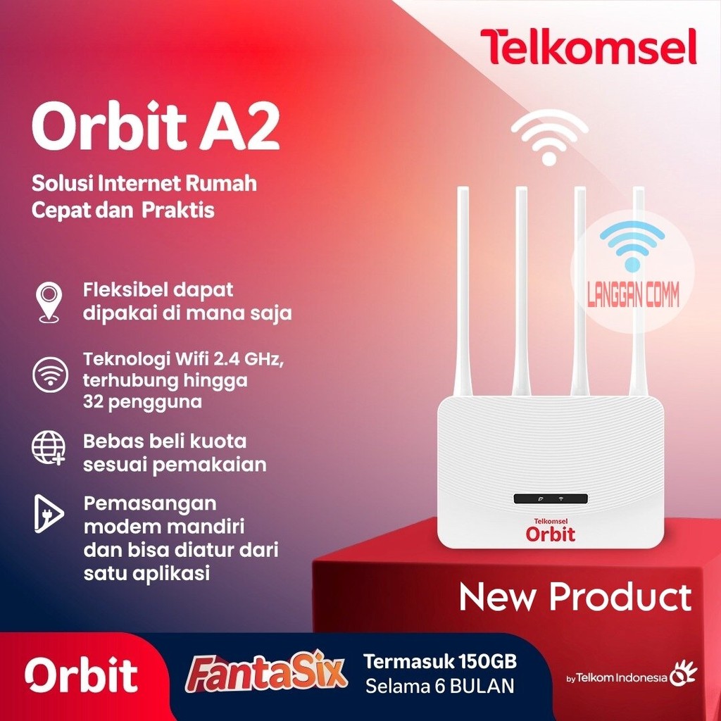 Orbit Star A2 Modem My Orbit Telkomsel Orbit Router Wifi Mifi 4G LTE Update dari Orbit Star A1