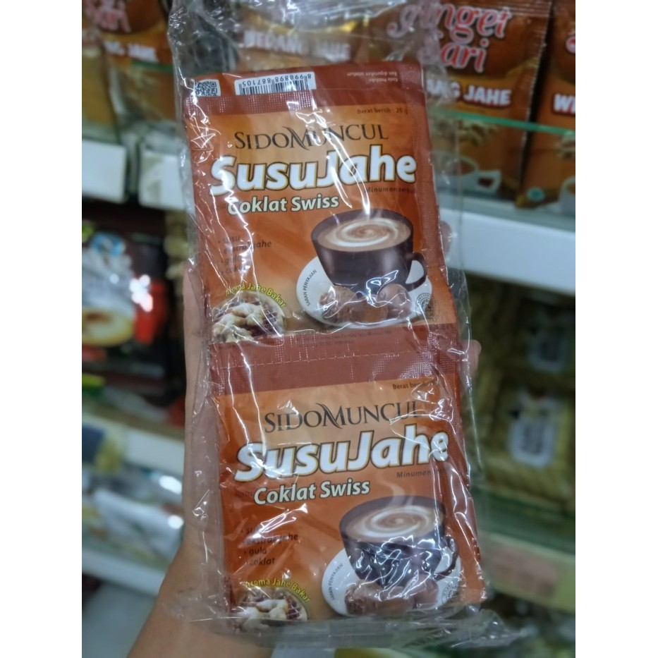 

Sidomuncul Susu Jahe Coklat Swiss 10s DIJUAL PER RENTENG