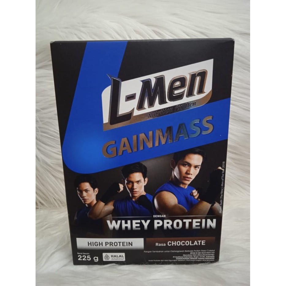 

L-Men Gainmass Whey Protein Rasa Chocolate - 225gr