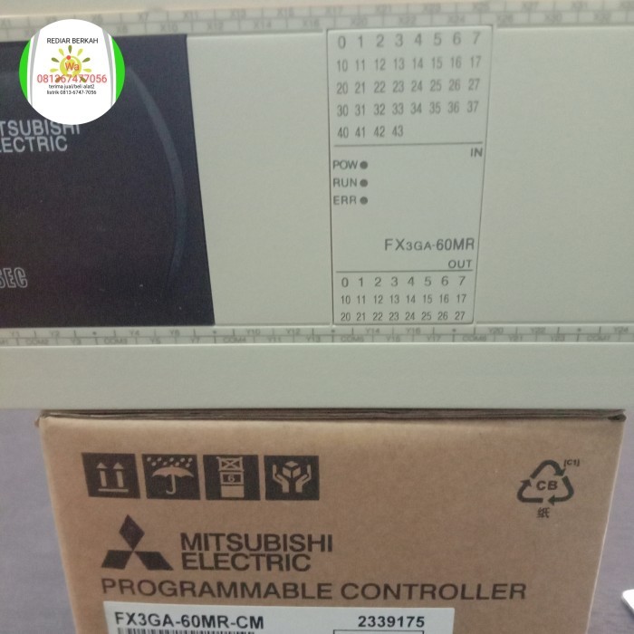 plc mitsubishi fx3g 60mr cm