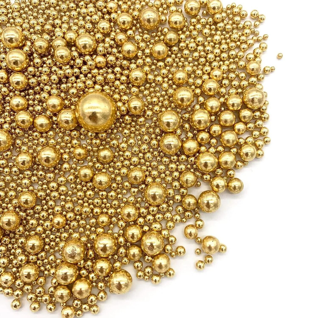 

130g/4.58 Oz Pearl Sugar Sprinkles,Mix Size,Ice Cream Cake Toppings and Cookie Decorating,Wedding Party Chirstmas Supply